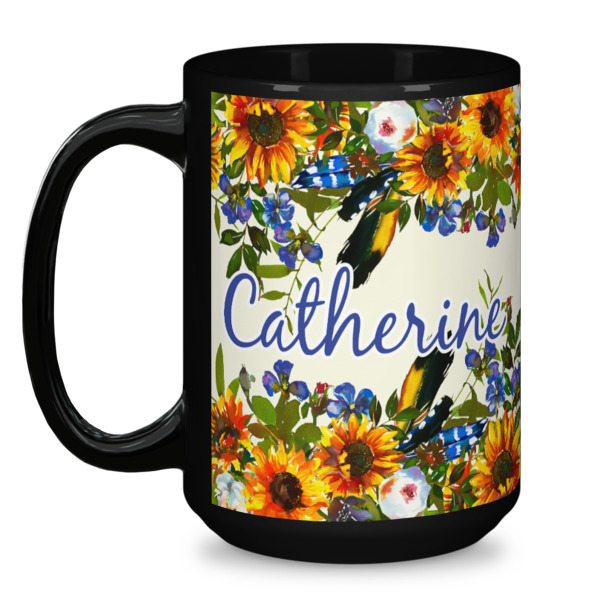 Custom Design - Coffee Mug - 15 oz - Black