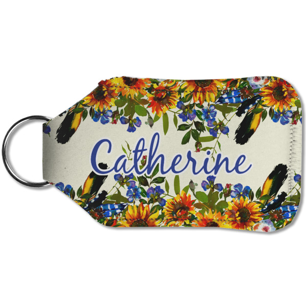 Custom Design - Sanitizer Holder Keychain - Small (Back)