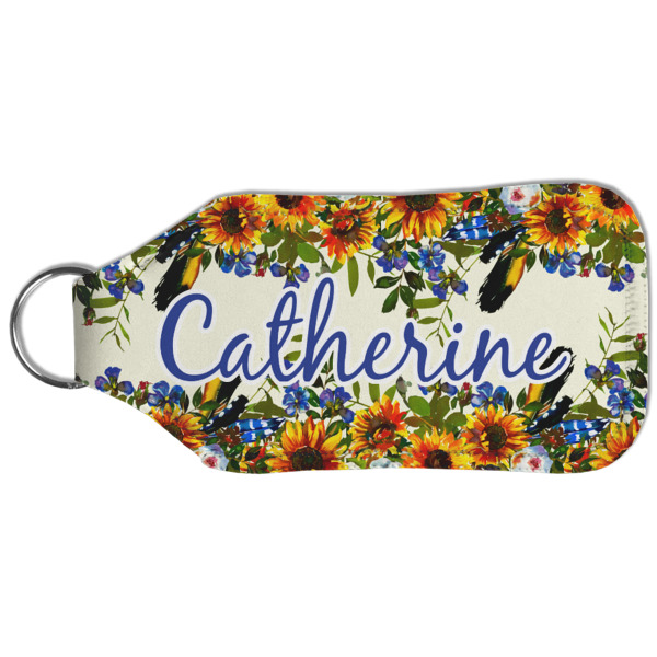 Custom Design - Sanitizer Holder Keychain - Large (Back)