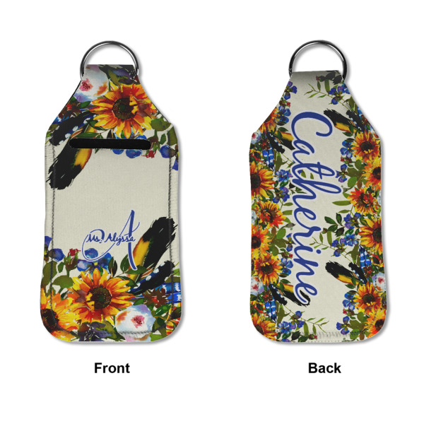 Custom Design - Sanitizer Holder Keychain - Large APPROVAL (Flat)