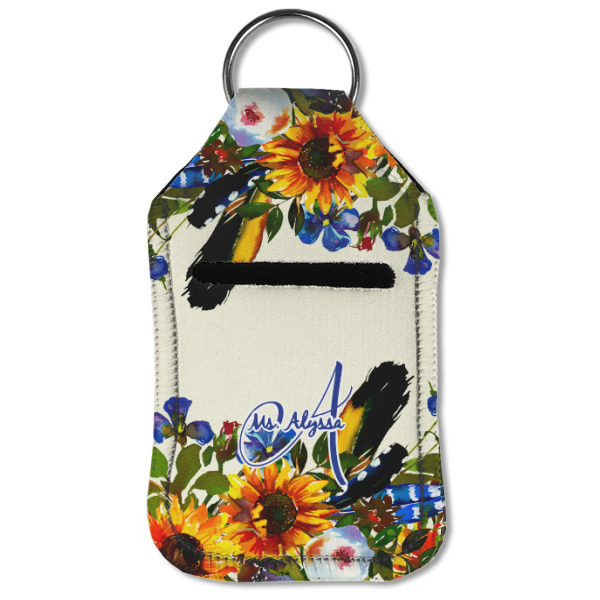 Custom Design - Sanitizer Holder Keychain - Small (Front Flat)