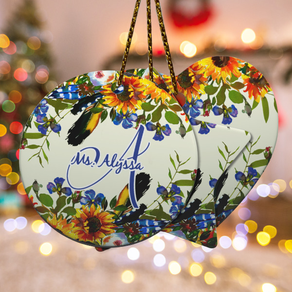 Custom Design Your Own Ceramic Ornament