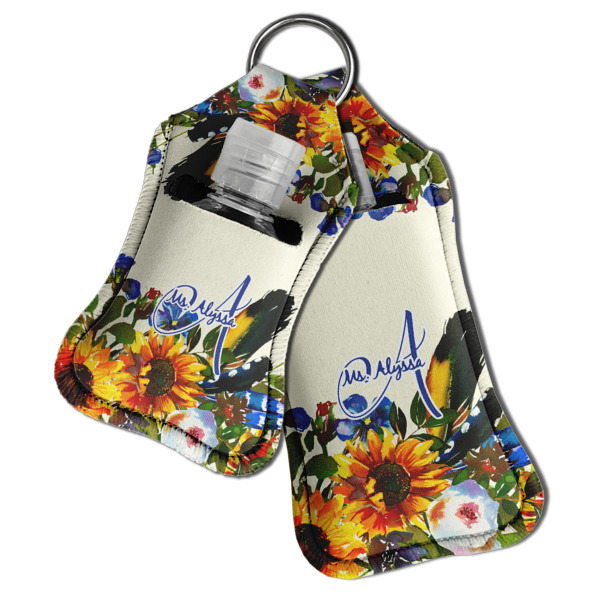 Custom Design - Sanitizer Holder Keychain - Both in Case (PARENT)