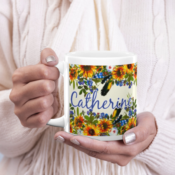 Custom Design - 20oz Coffee Mug - LIFESTYLE