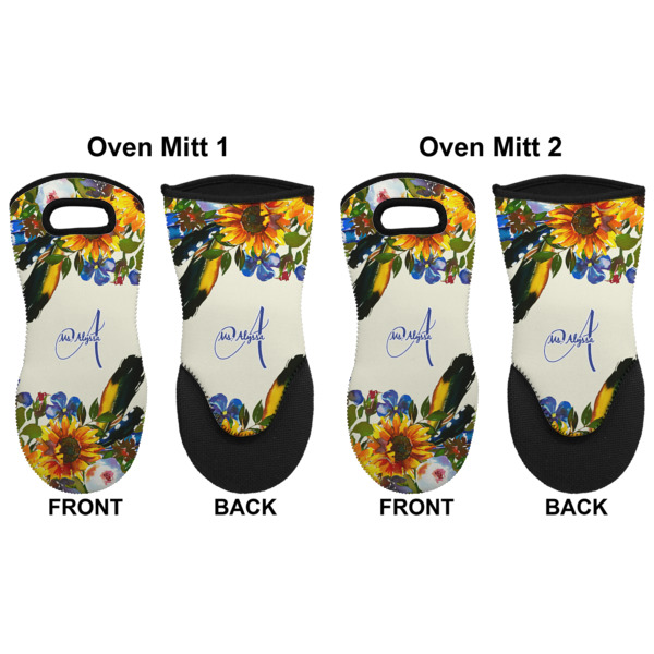 Custom Design - Neoprene Oven Mitt - Set of 2 - Approval