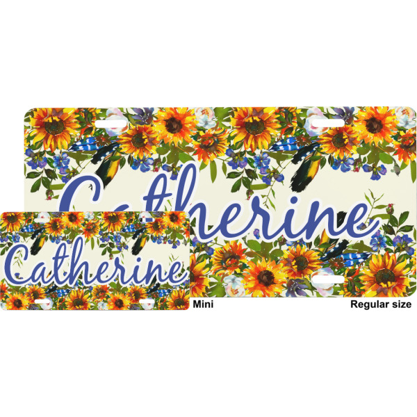Custom Design - License Plate - Sizes - Four Holes