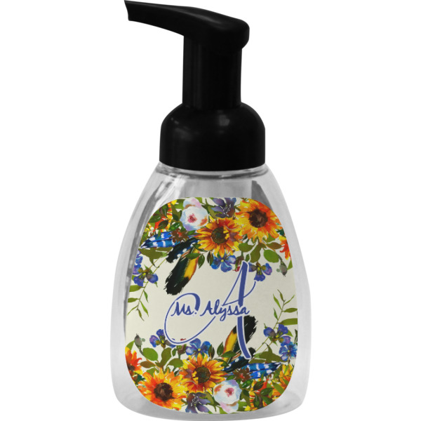 Custom Design - Foam Soap Bottle - Black - Front