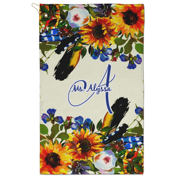 Custom Design Your Own Golf Towel - Poly-Cotton Blend