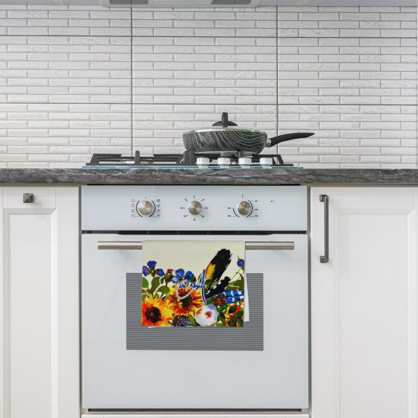 Custom Design - Kitchen Towel - Poly Cotton - Lifestyle