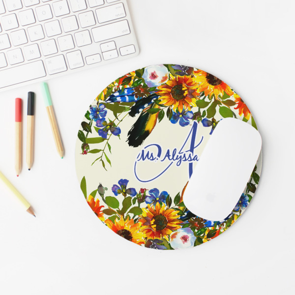 Custom Design - Round Mousepad - LIFESTYLE 2