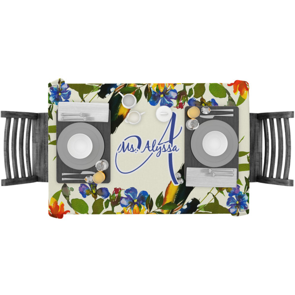 Custom Design - Rectangular Tablecloths - LIFESTYLE