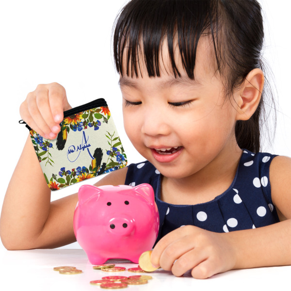 Custom Design - Rectangular Coin Purses - LIFESTYLE (child)