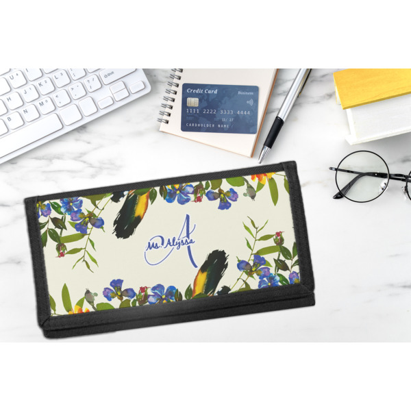 Custom Design - DyeTrans Checkbook Cover - LIFESTYLE