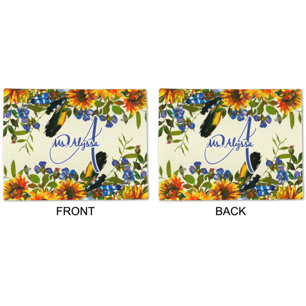 Custom Design - Linen Placemat - APPROVAL (double sided)