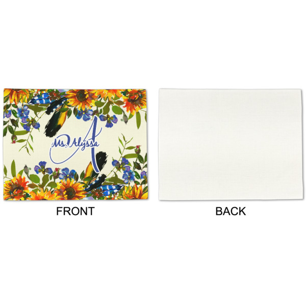 Custom Design - Linen Placemat - APPROVAL Single (single sided)