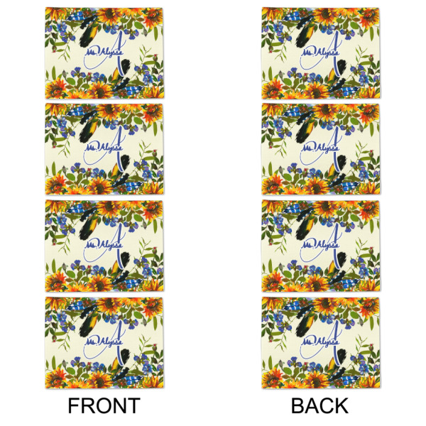 Custom Design - Linen Placemat - Double Sided - Approval - Set of 4