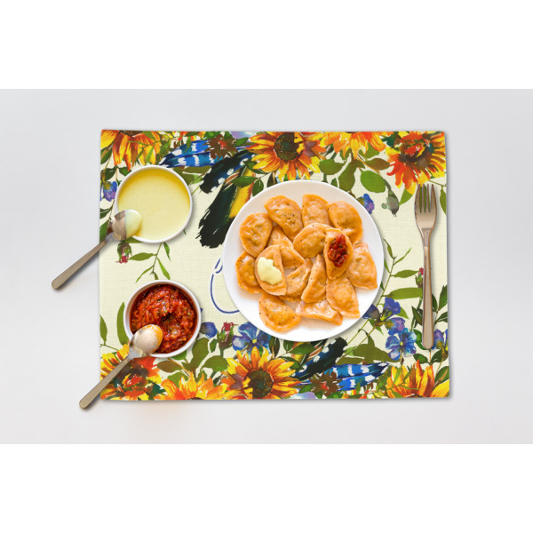 Custom Design - Linen Placemat - Single - Lifestyle