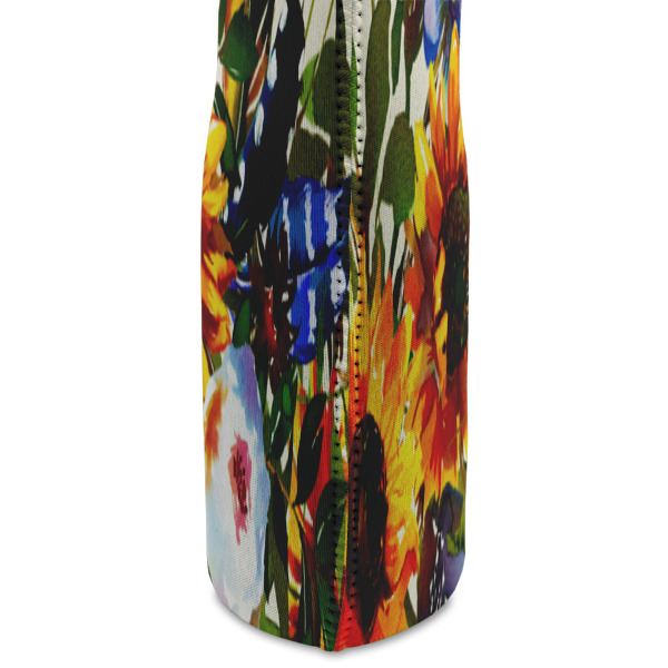 Custom Design - Double Wine Tote - Side Closeup