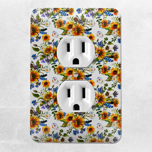 Custom Design - Electric Outlet Plate - Lifestyle