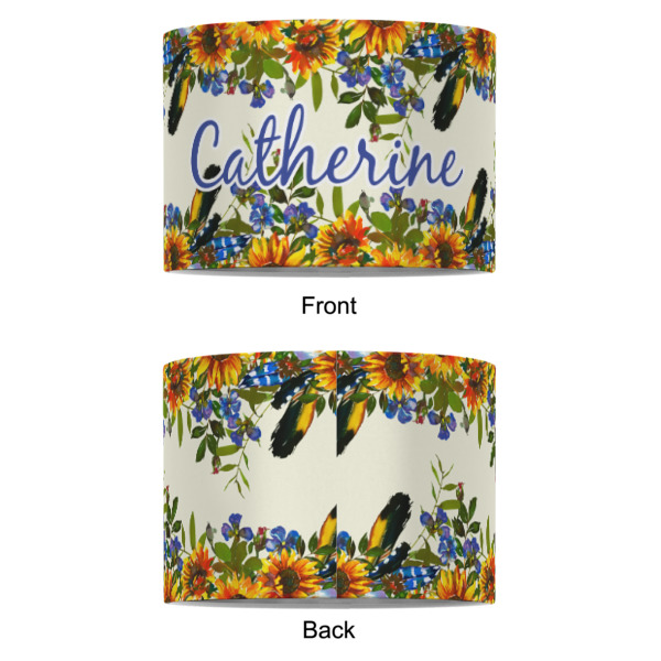 Custom Design - 8" Drum Lampshade - APPROVAL (Fabric)