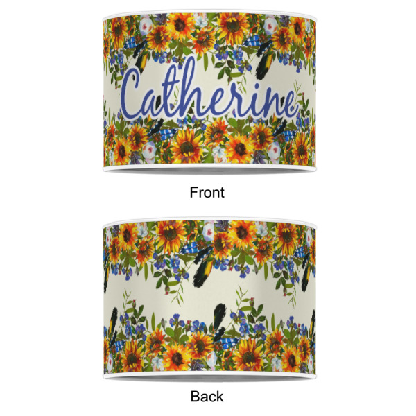 Custom Design - 16" Drum Lampshade - Approval (Poly Film)