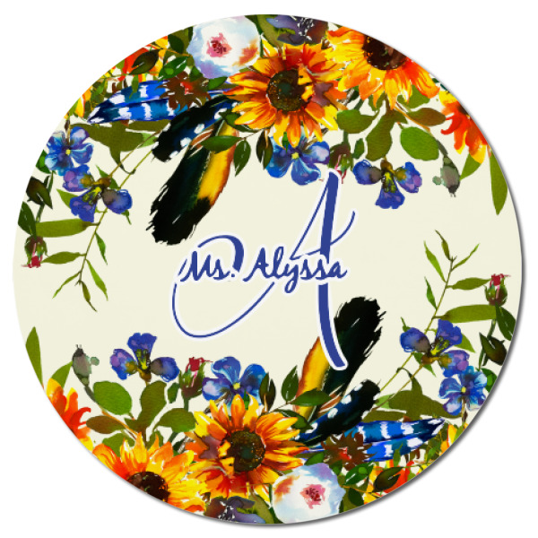 Custom Design - Round Fridge Magnet - FRONT
