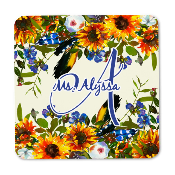 Custom Design - Square Fridge Magnet - FRONT