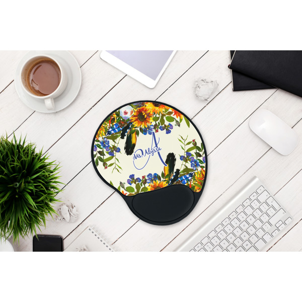 Custom Design - Mouse Pad with Wrist Rest - LIFESYTLE 1
