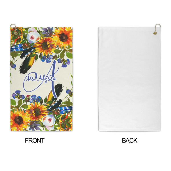 Custom Design - Microfiber Golf Towels - APPROVAL