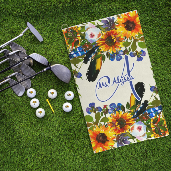Custom Design - Microfiber Golf Towels - LIFESTYLE
