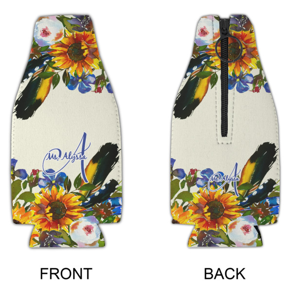 Custom Design - Zipper Bottle Cooler - APPROVAL