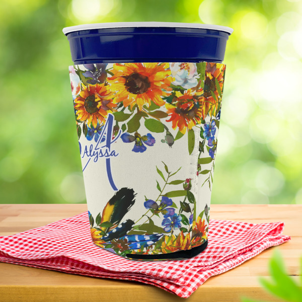 Custom Design - Party Cup Sleeves - with bottom - Lifestyle