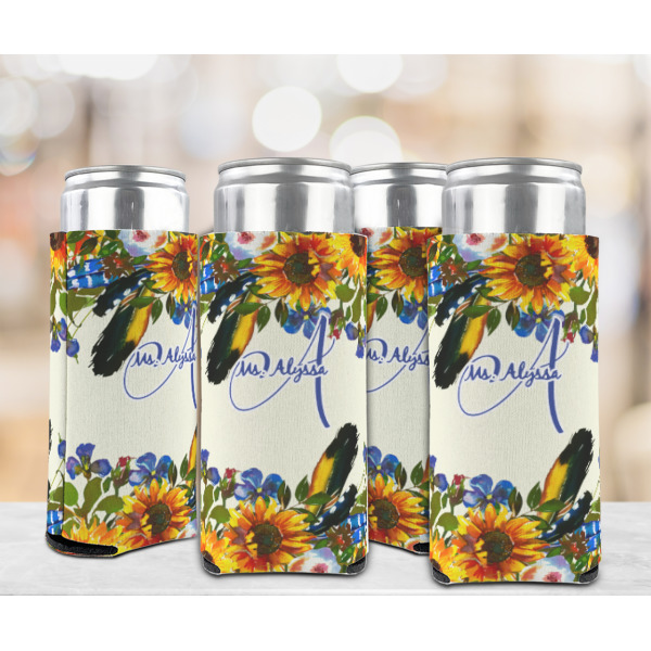 Custom Design - Can Cooler - Tall 12oz - Set of 4 - In Context