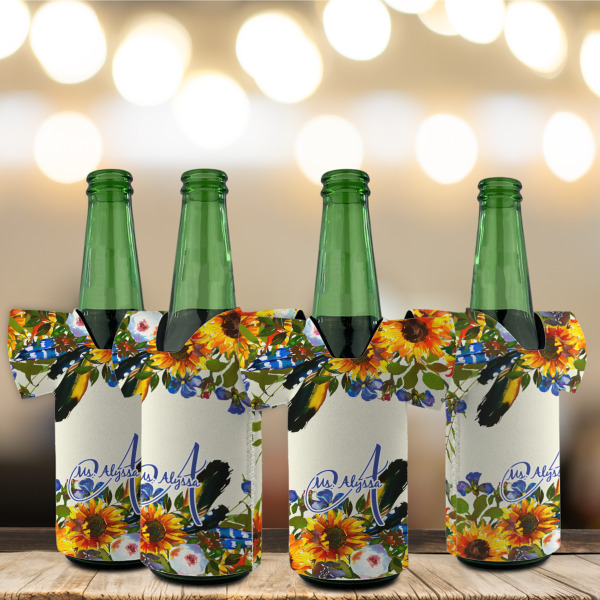 Custom Design - Jersey Bottle Cooler - Set of 4 - LIFESTYLE