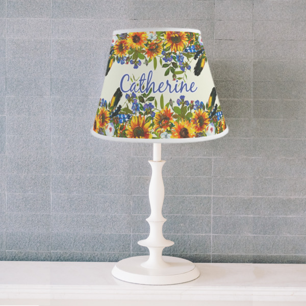 Custom Design - Poly Film Empire Lampshade - Lifestyle