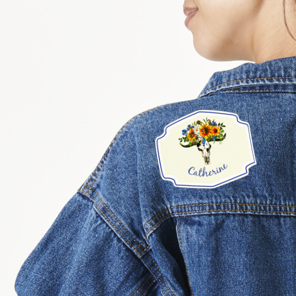 Custom Sunflowers Twill Iron On Patch - Custom Shape (Personalized)
