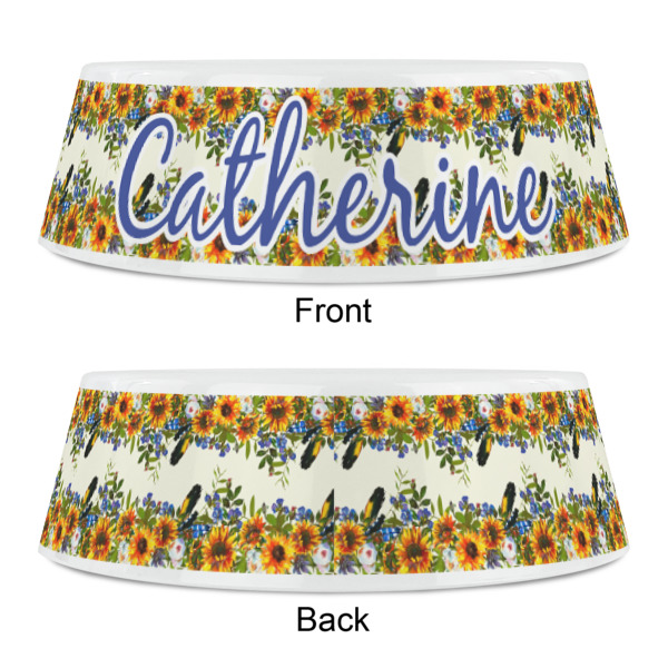 Custom Design - Plastic Pet Bowls - Small - Approval