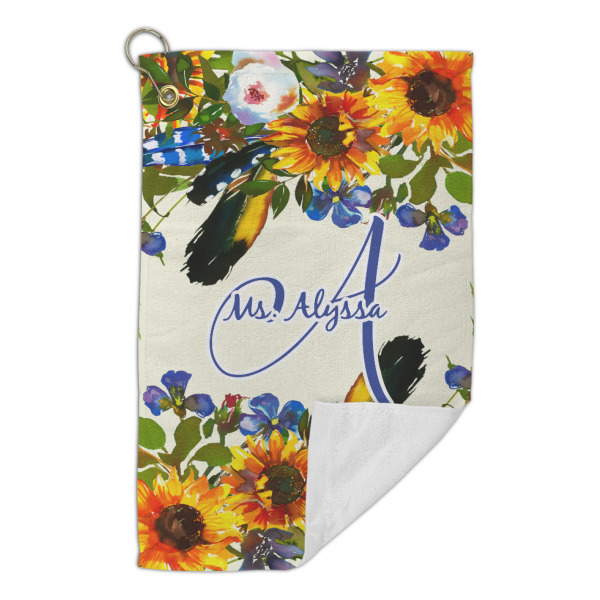 Custom Design - Microfiber Golf Towels Small - Front Folded