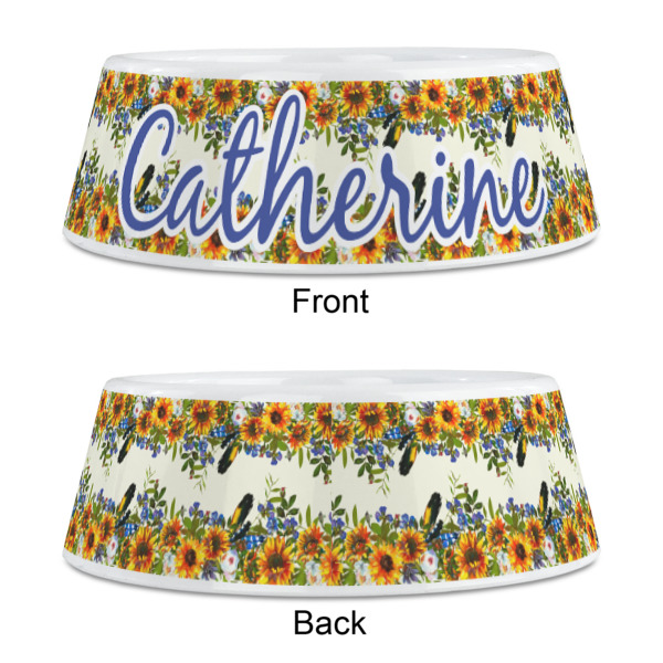 Custom Design - Plastic Pet Bowls - Medium - Approval