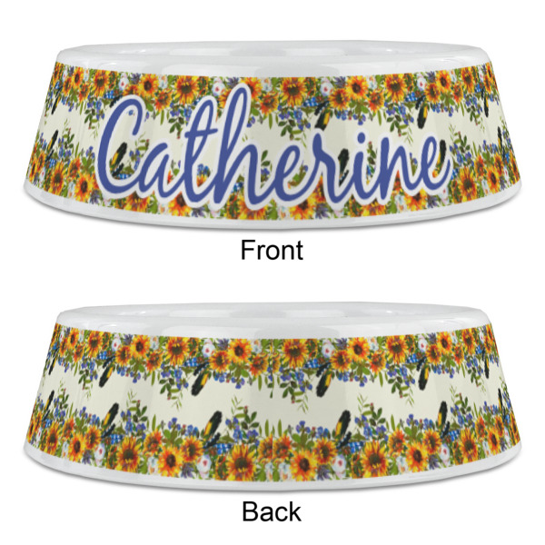 Custom Design - Plastic Pet Bowls - Large - Approval