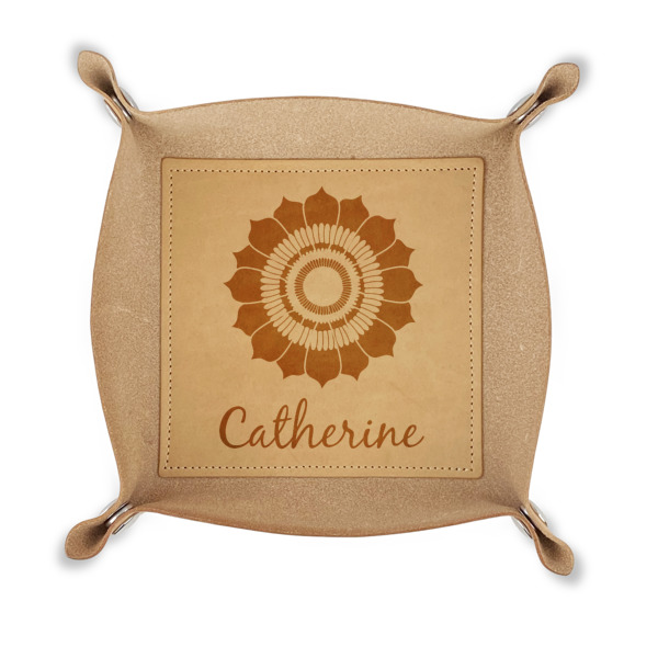 Custom Design Your Own Genuine Leather Dice Tray