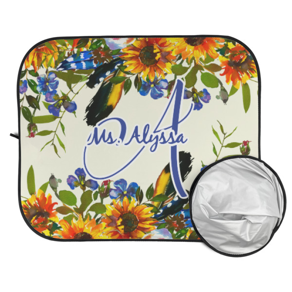 Custom Design - Car Sun Shades - FOLDED & UNFOLDED