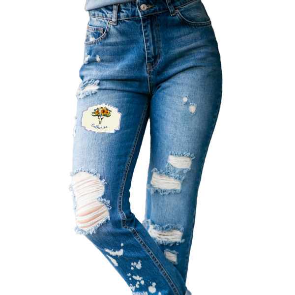 Custom Design - Custom Shape Iron On Patches - L - Single - Approval