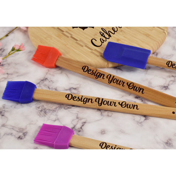 Custom Design - Silicone Brush - Blue - Lifestyle