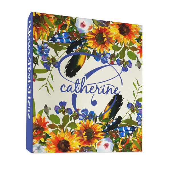 Custom Design - 3 Ring Binders - Full Wrap - 1" - Front