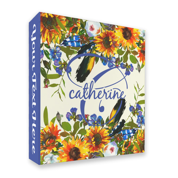 Custom Design - 3 Ring Binders - Full Wrap - 2" - Front