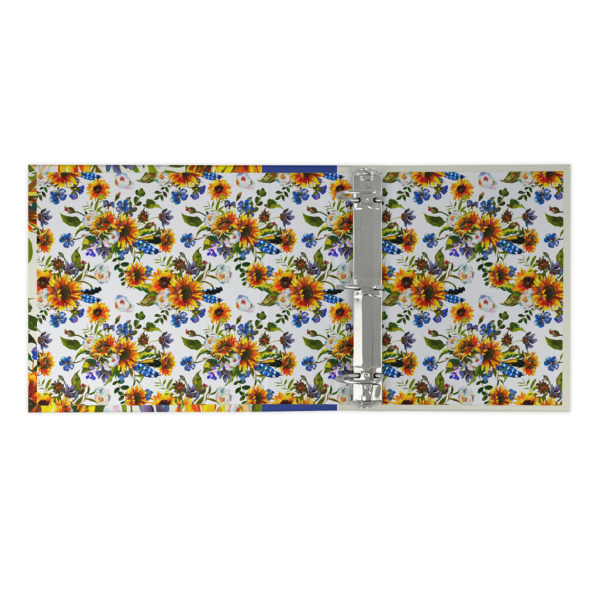 Custom Design - 3 Ring Binders - Full Wrap - 2" - Open Inside