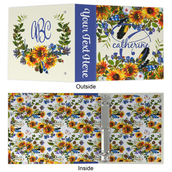 Custom Design - 3 Ring Binders - Full Wrap - 2" - Approval