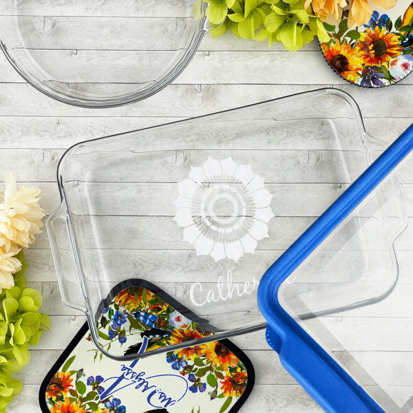 Custom Design - Glass Baking Dish - 13"x9" - Lifestyle