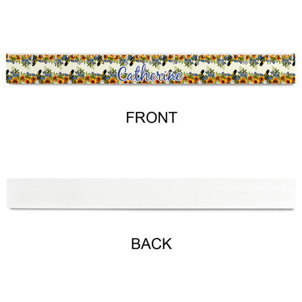 Custom Design - Plastic Ruler - 12" - APPROVAL